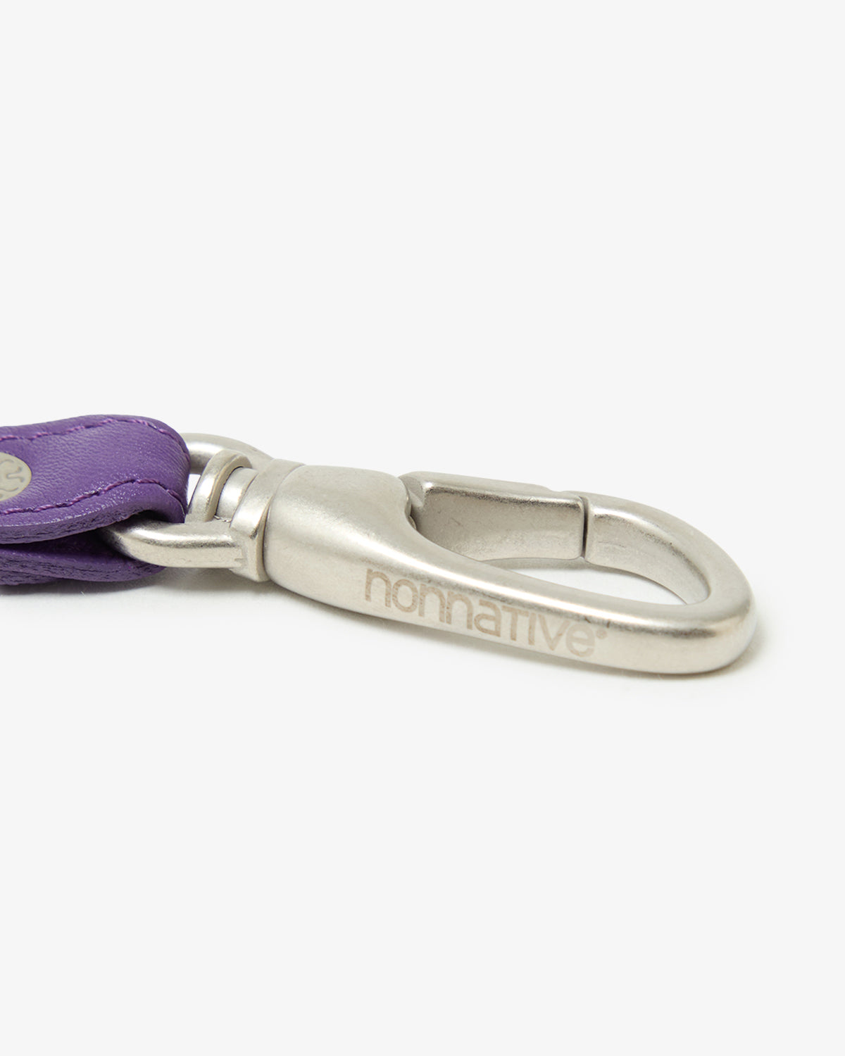 DWELLER KEY RING WITH LEATHER STRAP