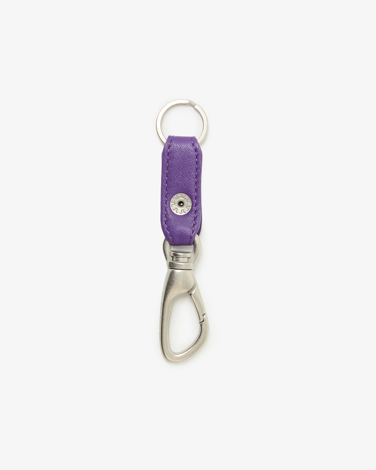 DWELLER KEY RING WITH LEATHER STRAP