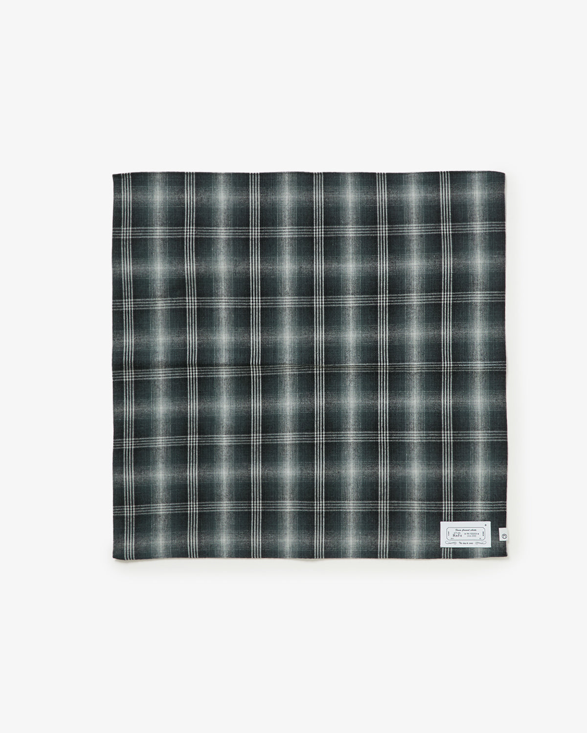 Rafu × nonnative RANCHER BANDANA COTTON TWILL OMBRE CHECK