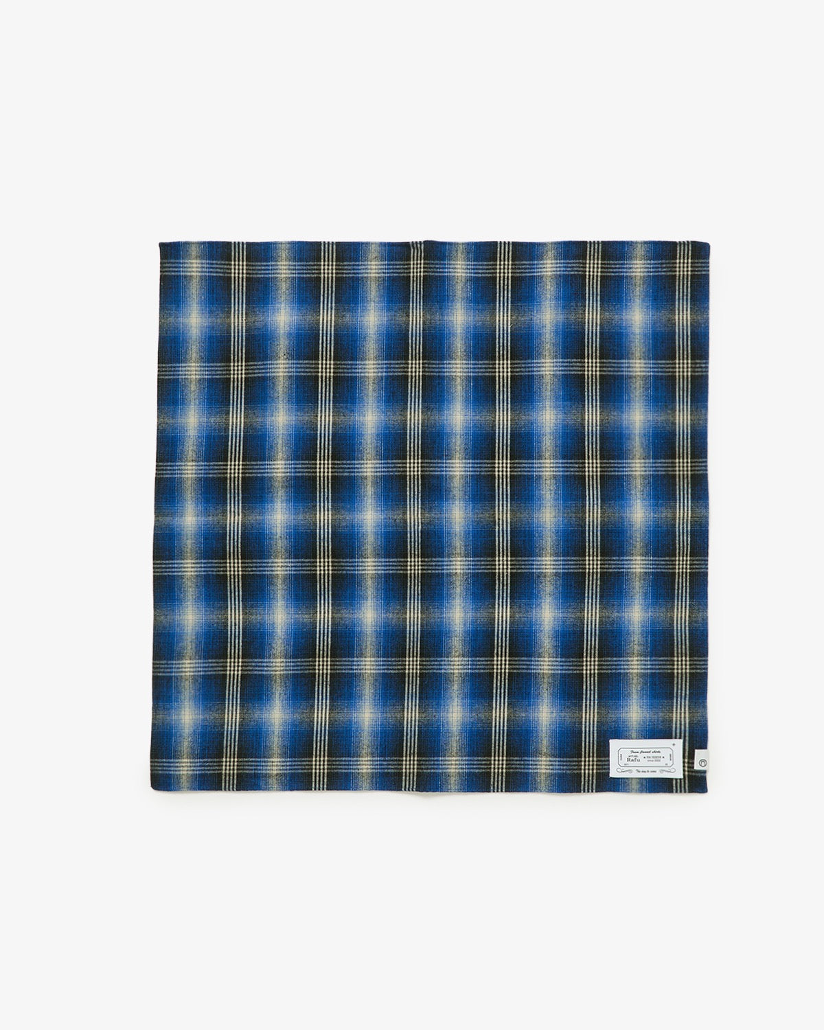 Rafu × nonnative RANCHER BANDANA COTTON TWILL OMBRE CHECK
