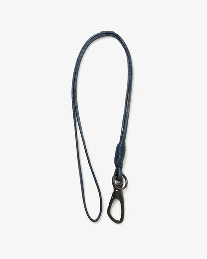 WORKER KEY RING WITH LEATHER CORD
