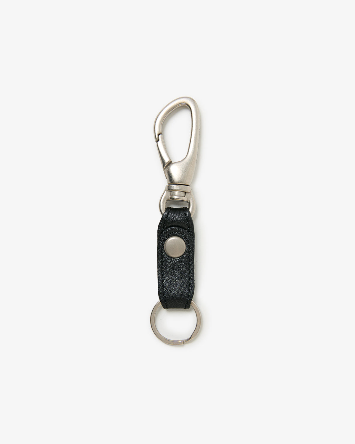WORKER KEY RING WITH LEATHER STRAP