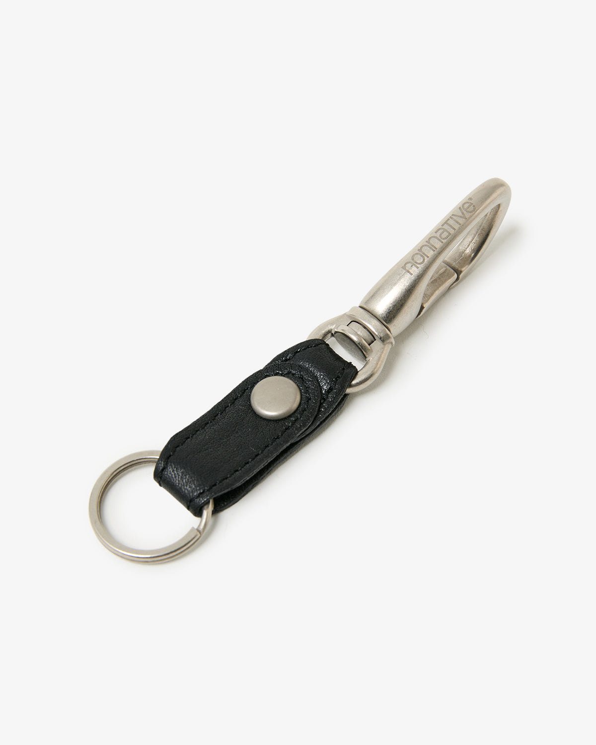 WORKER KEY RING WITH LEATHER STRAP