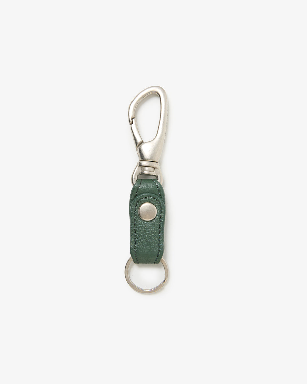 WORKER KEY RING WITH LEATHER STRAP