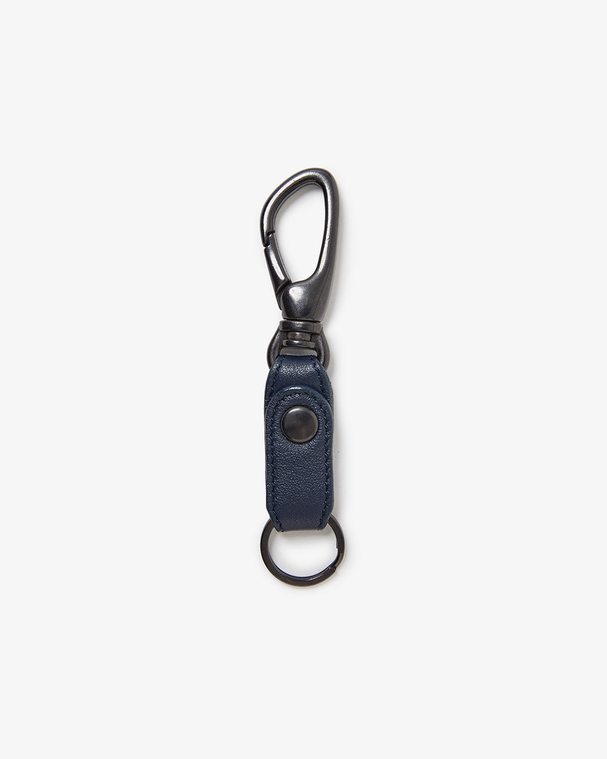 WORKER KEY RING WITH LEATHER STRAP