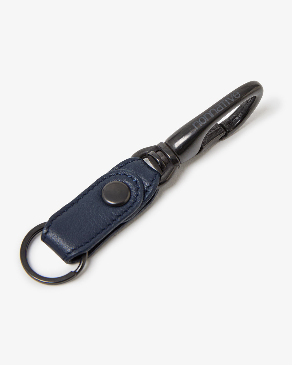 WORKER KEY RING WITH LEATHER STRAP