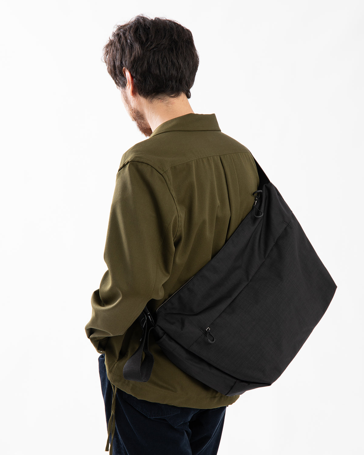 MESSENGER SHOULDER BAG NYLON OXFORD