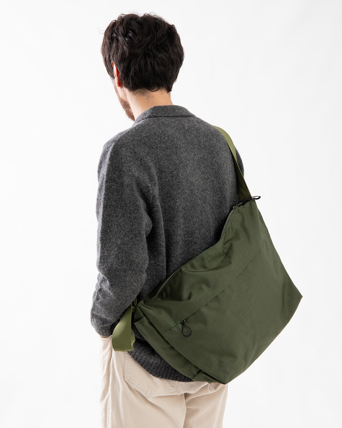 MESSENGER SHOULDER BAG NYLON OXFORD