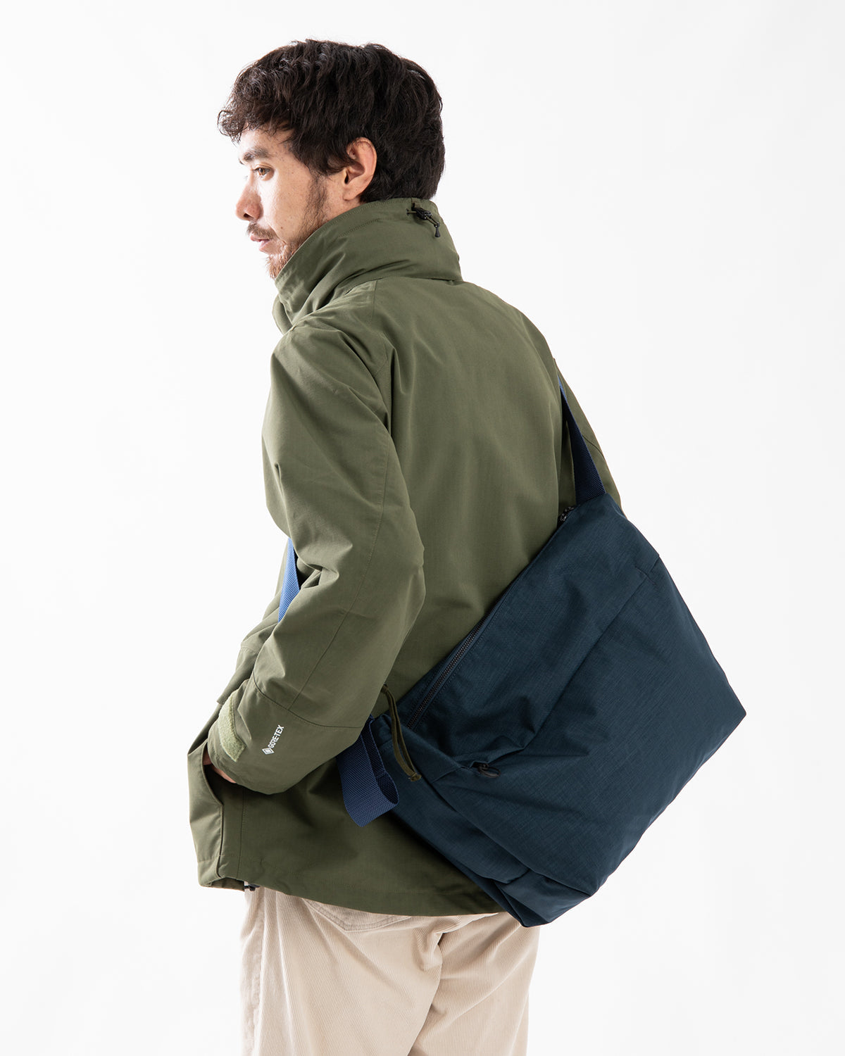 MESSENGER SHOULDER BAG NYLON OXFORD