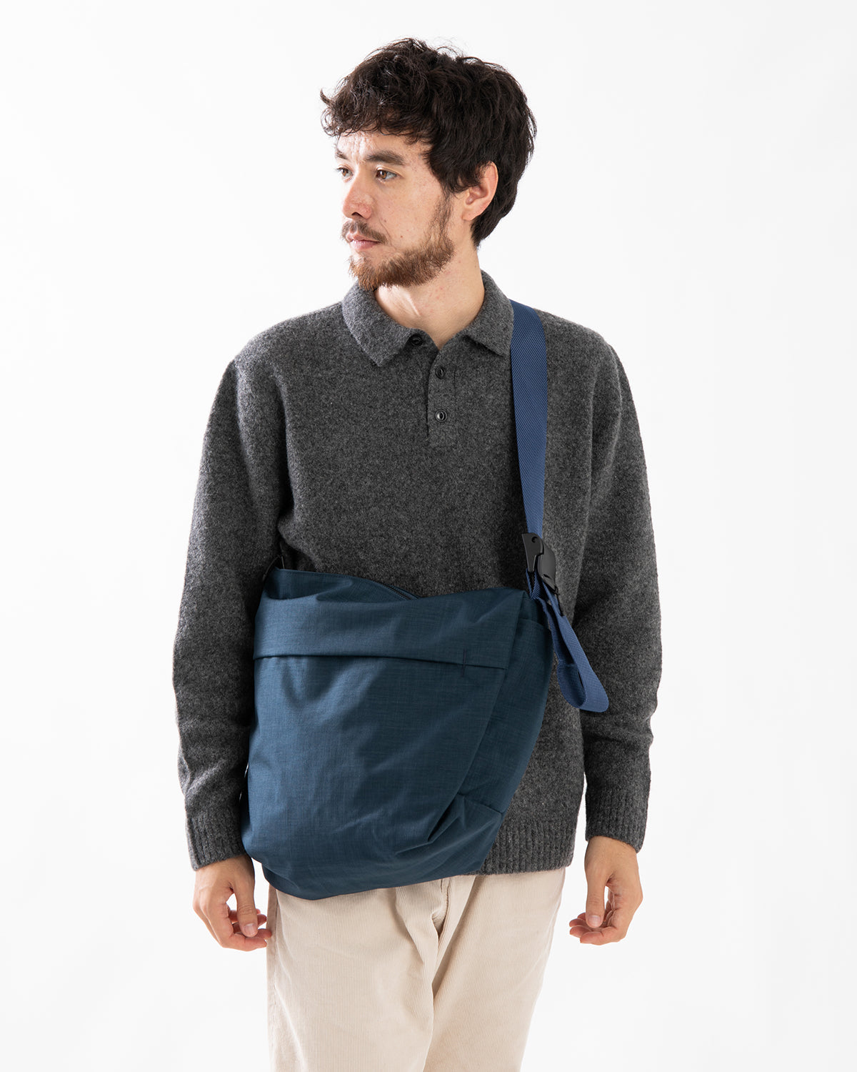 MESSENGER SHOULDER BAG NYLON OXFORD
