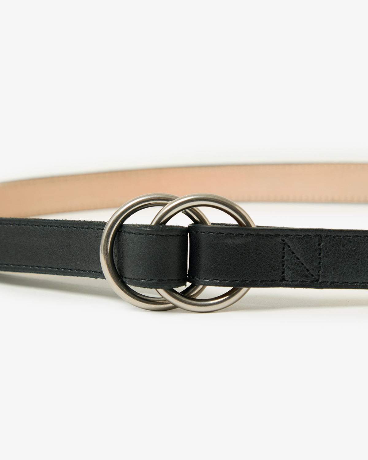 RANCHER RING BELT COW LEATHER