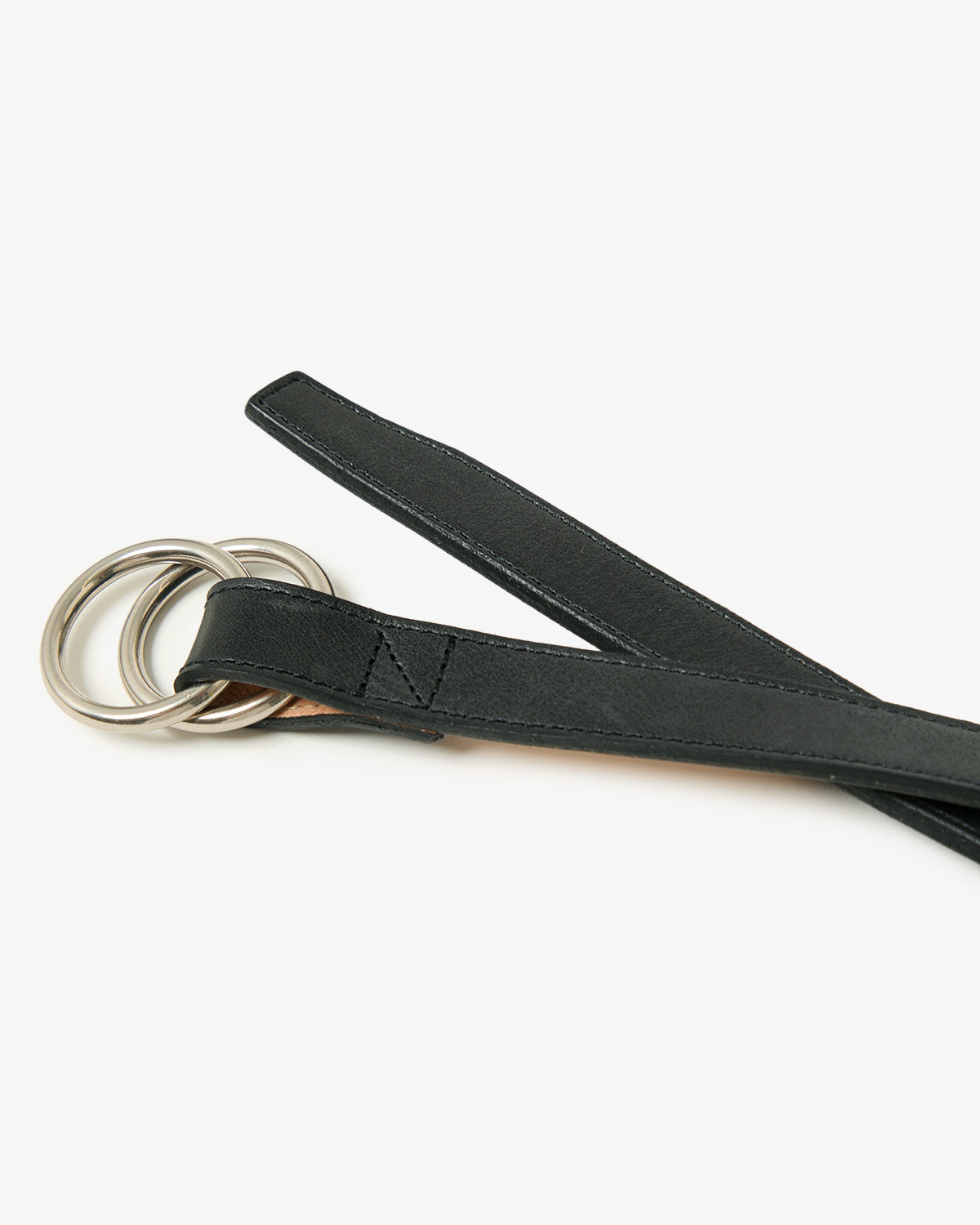 RANCHER RING BELT COW LEATHER
