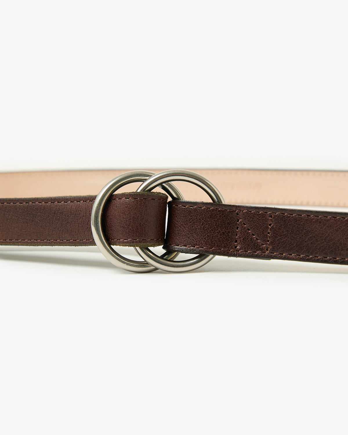RANCHER RING BELT COW LEATHER