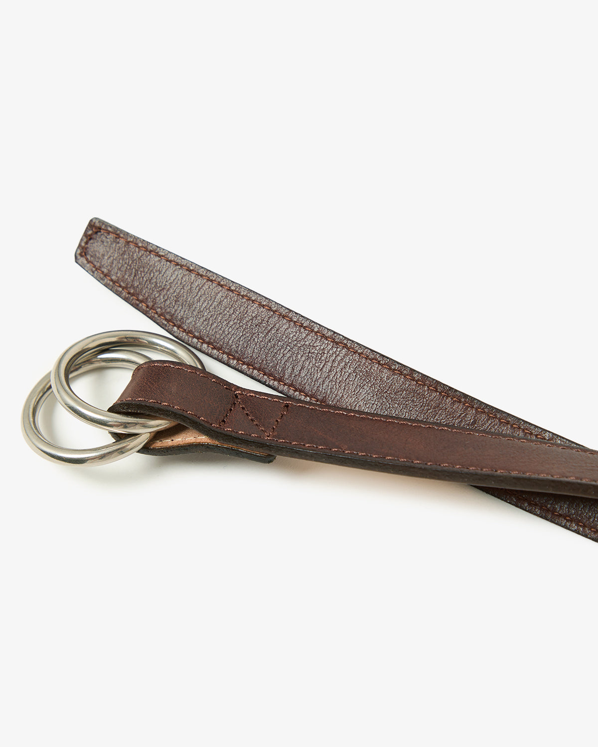 RANCHER RING BELT COW LEATHER