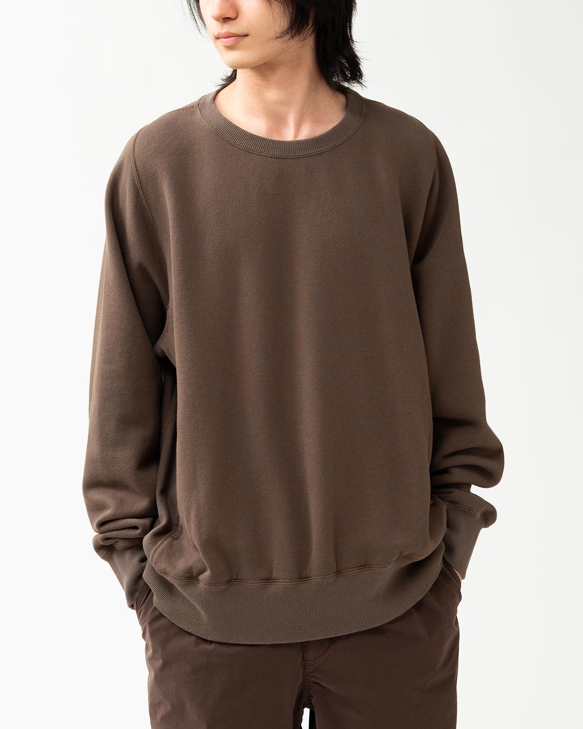 DWELLER CREW PULLOVER COTTON SWEAT