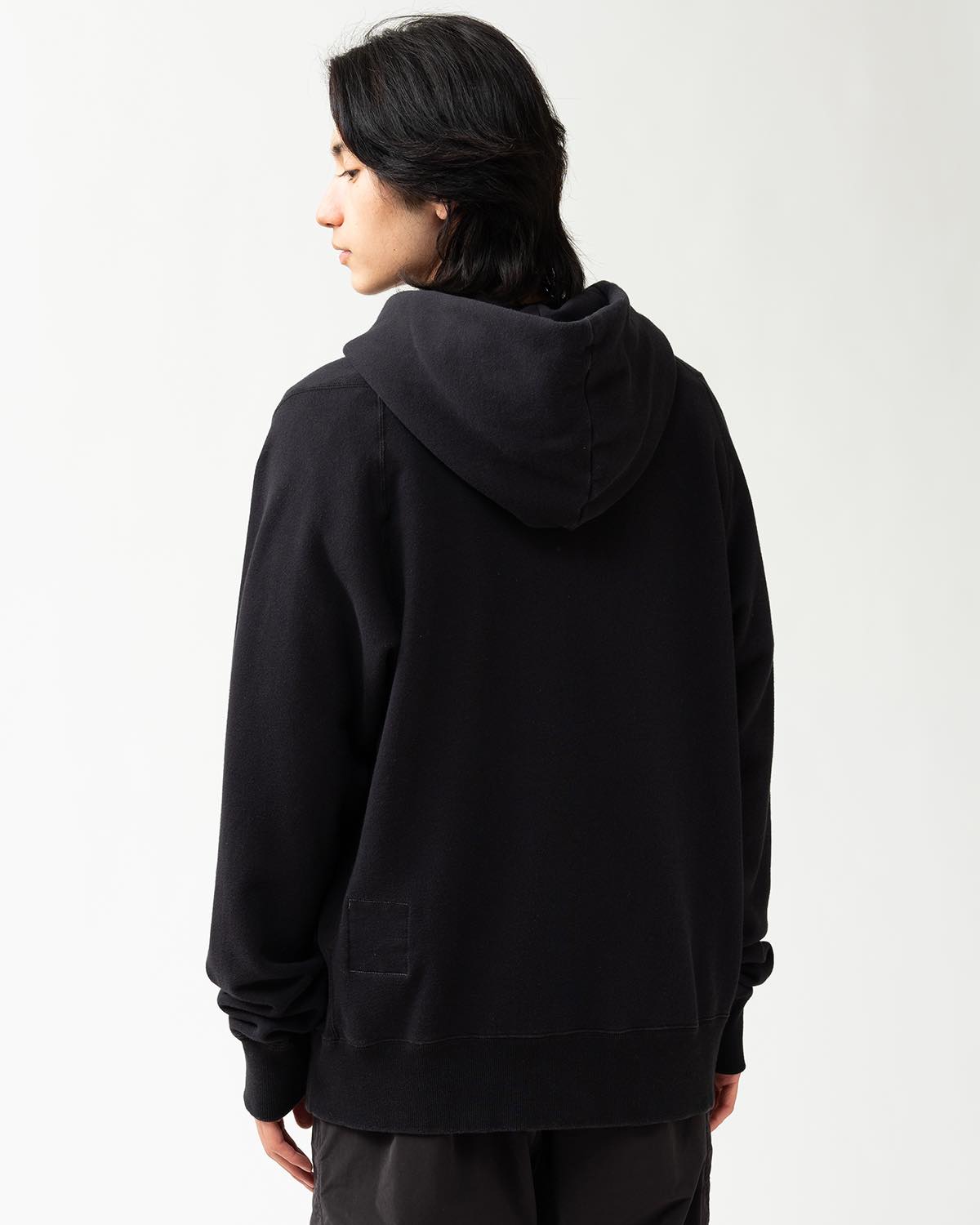 DWELLER FULL ZIP HOODY COTTON SWEAT