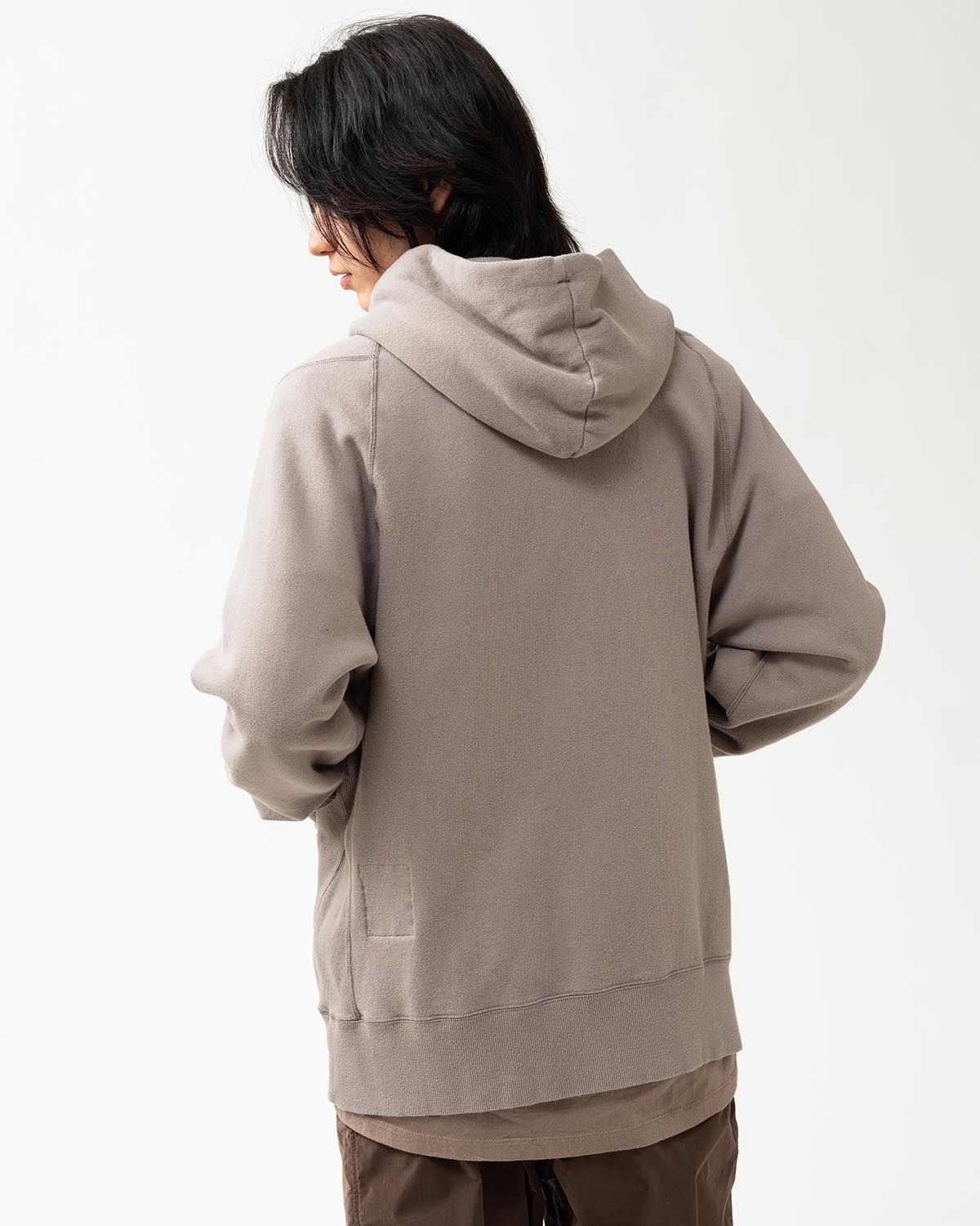 DWELLER FULL ZIP HOODY COTTON SWEAT