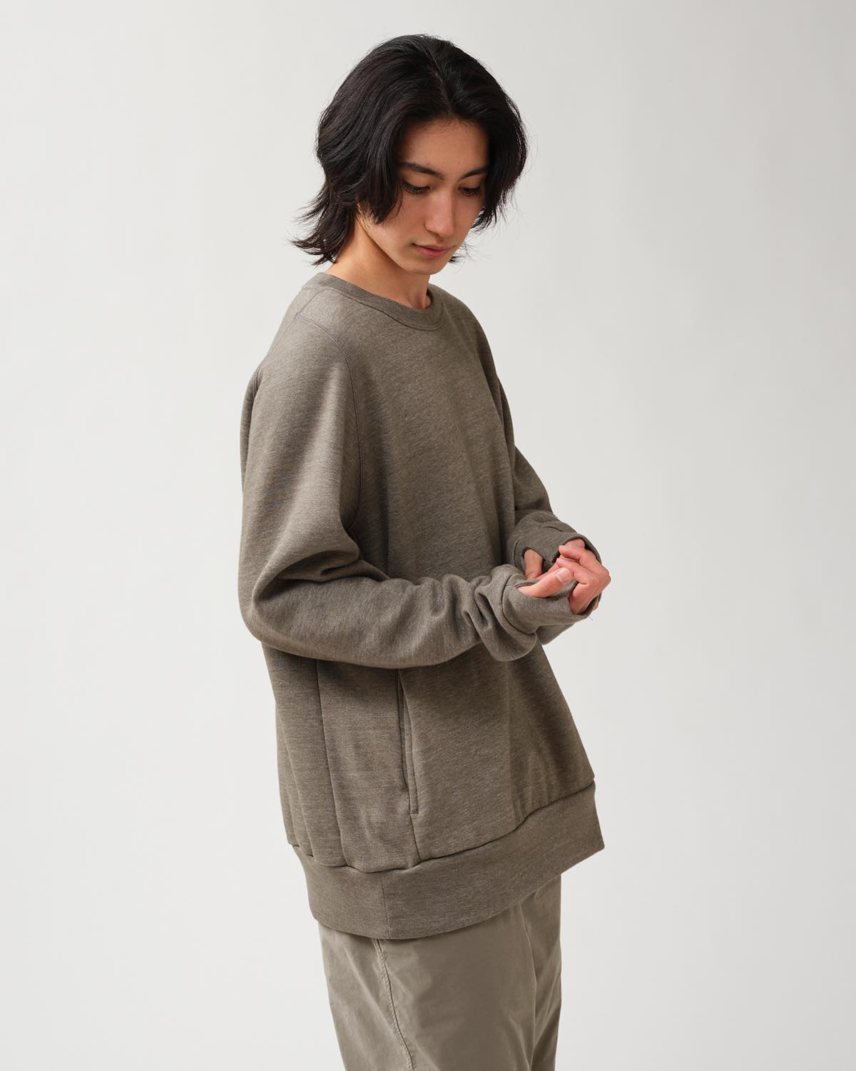 DWELLER CREW PULLOVER C/P/R SWEAT