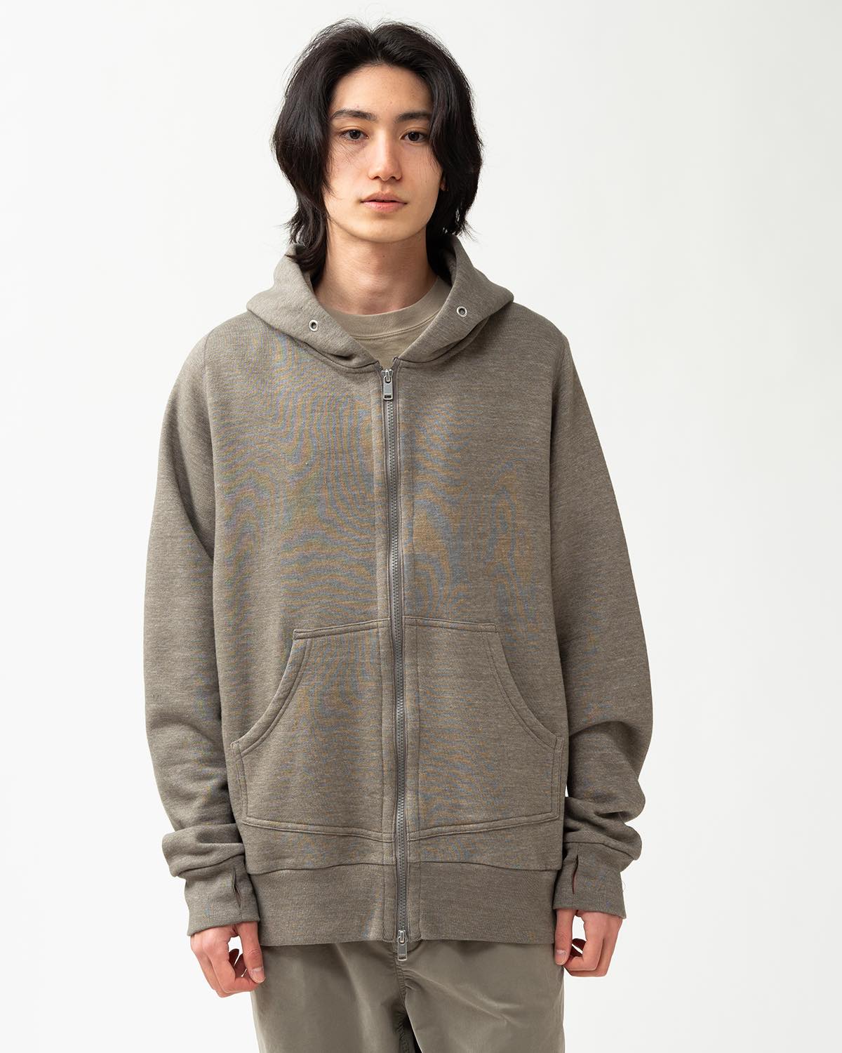 DWELLER FULL ZIP HOODY C/P/R SWEAT