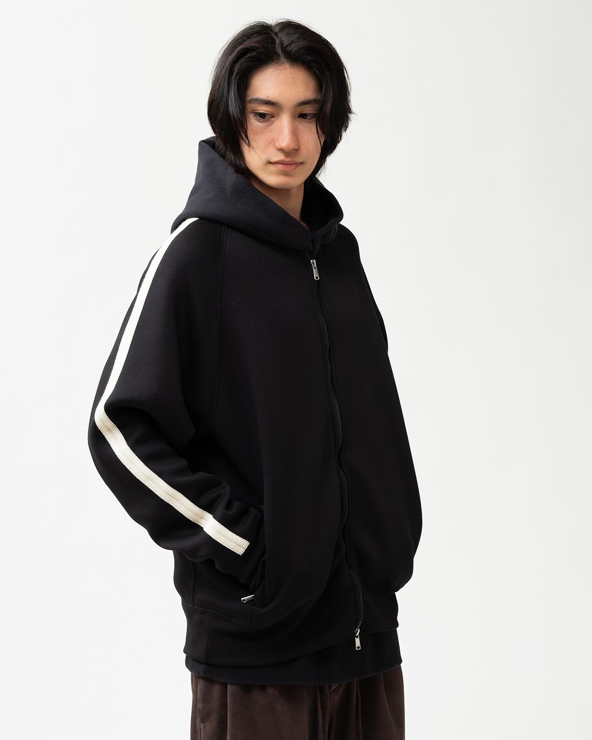 COACH FULL ZIP BLOUSON POLY JERSEY