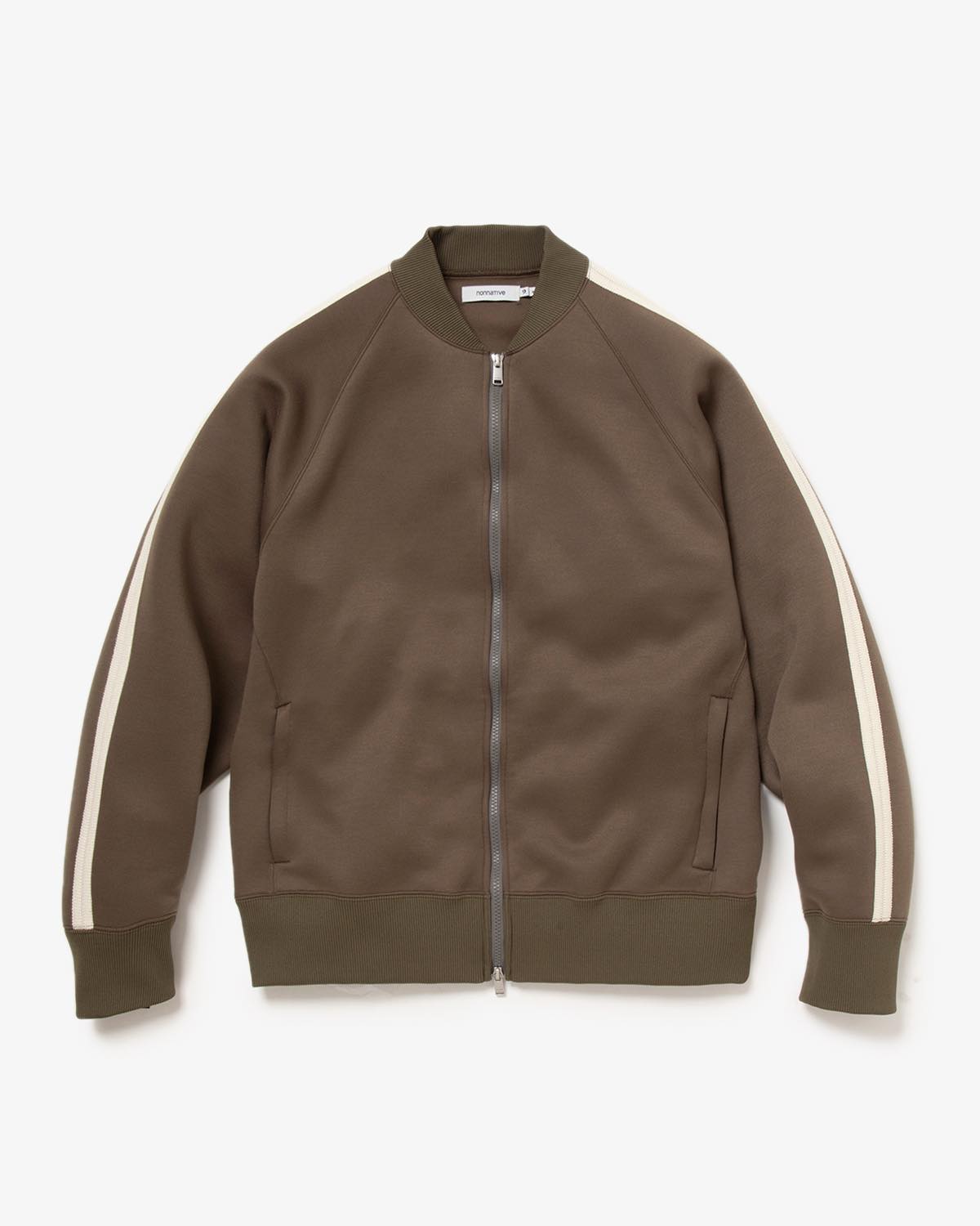 COACH FULL ZIP BLOUSON POLY JERSEY