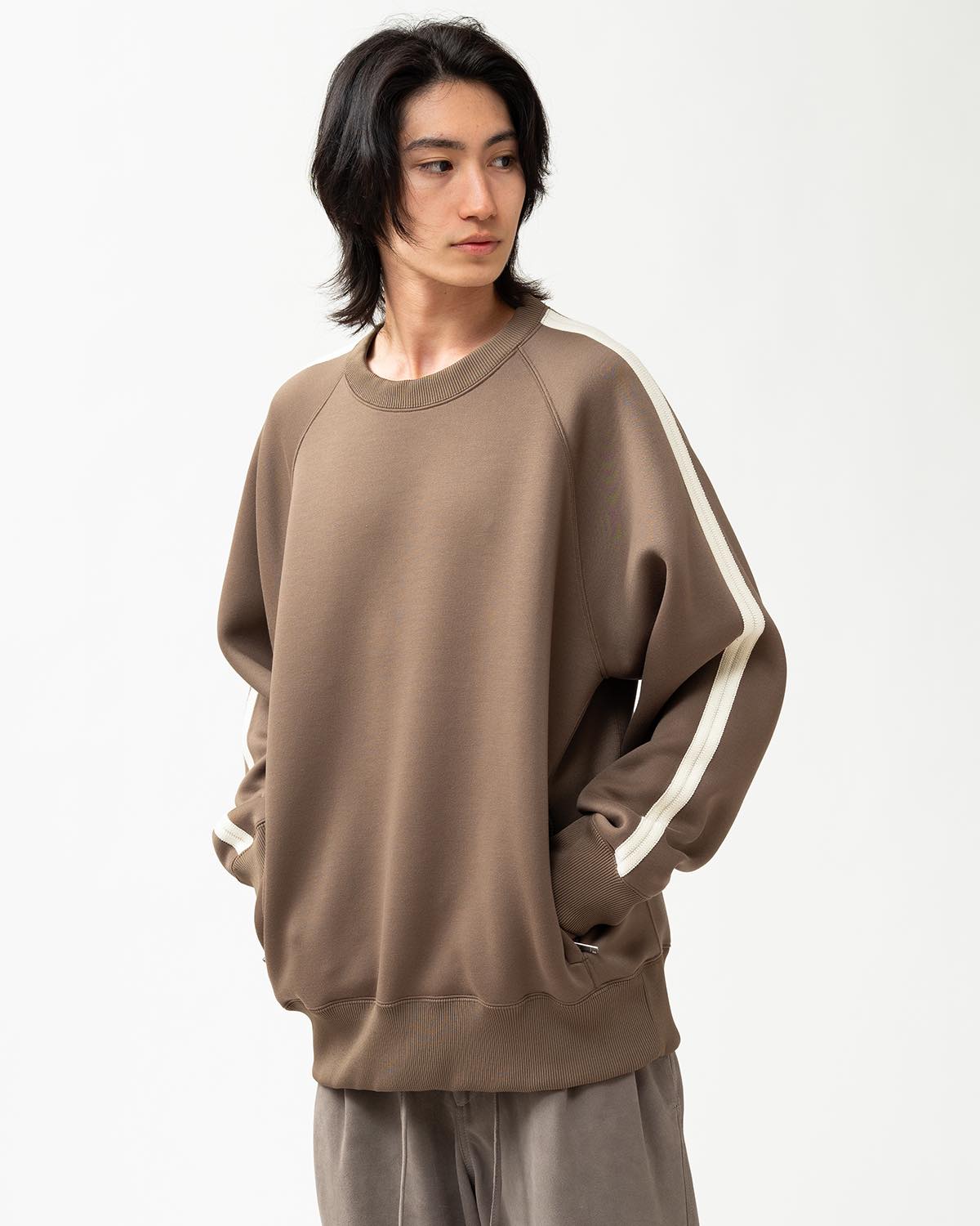 COACH CREW PULLOVER POLY JERSEY