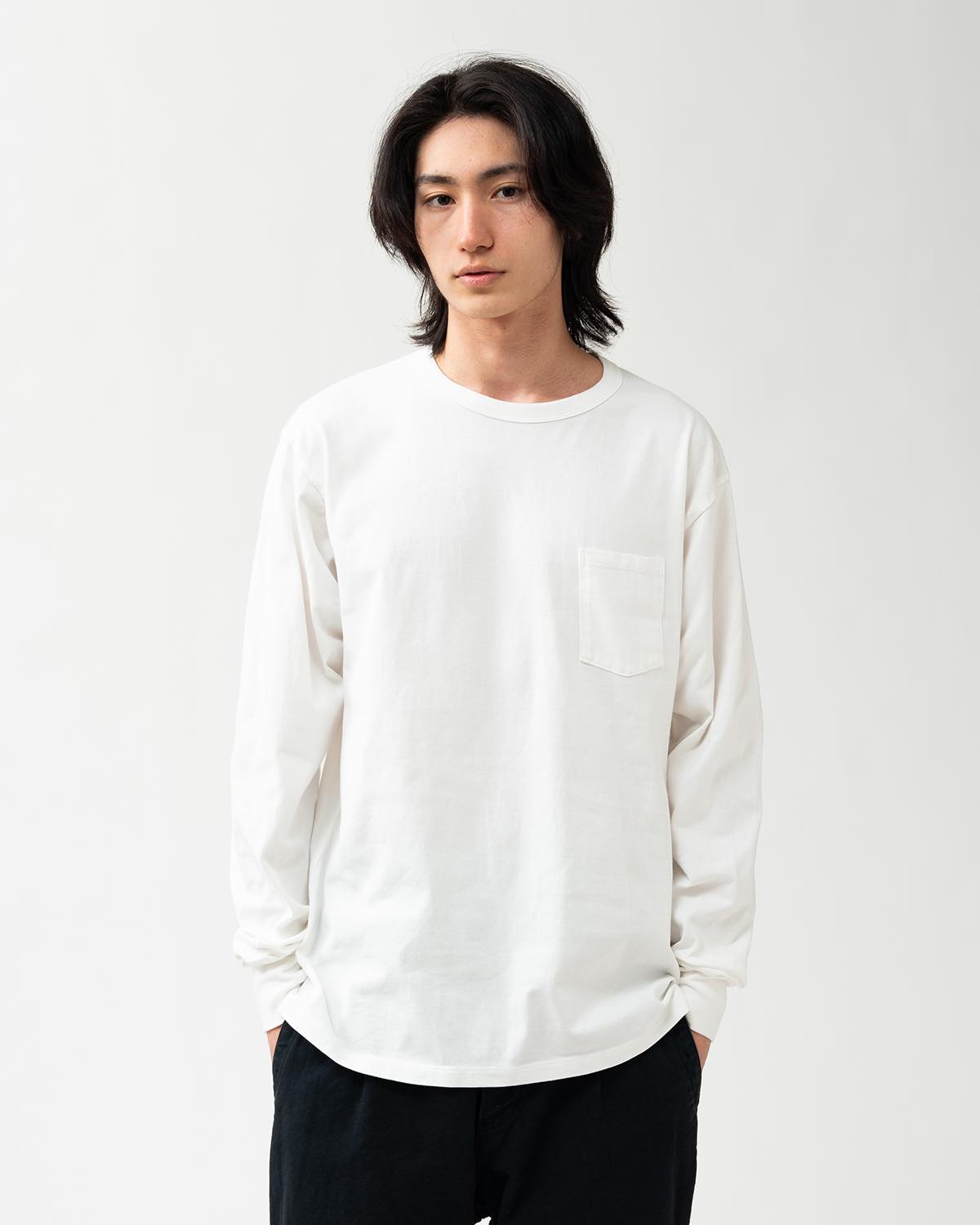 DWELLER L/S TEE COTTON JERSEY