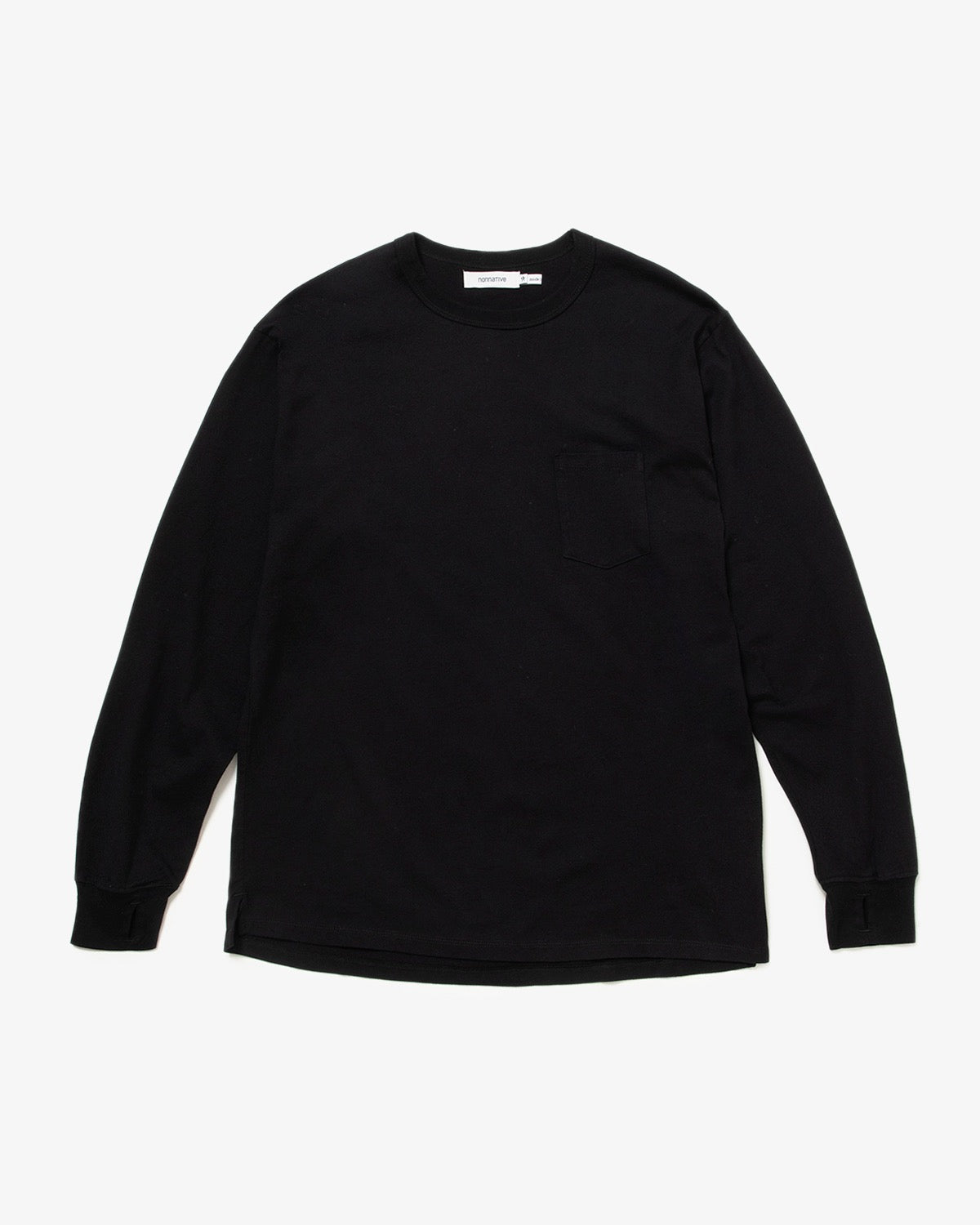 DWELLER L/S TEE COTTON JERSEY