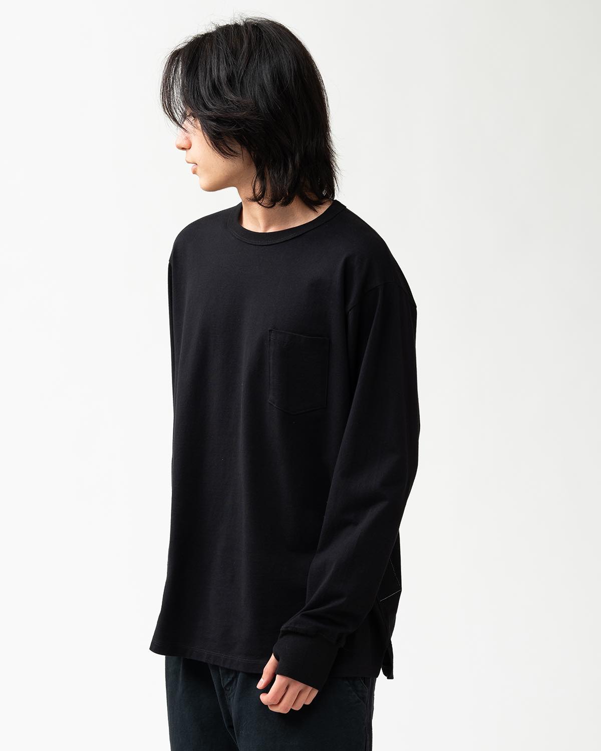 DWELLER L/S TEE COTTON JERSEY