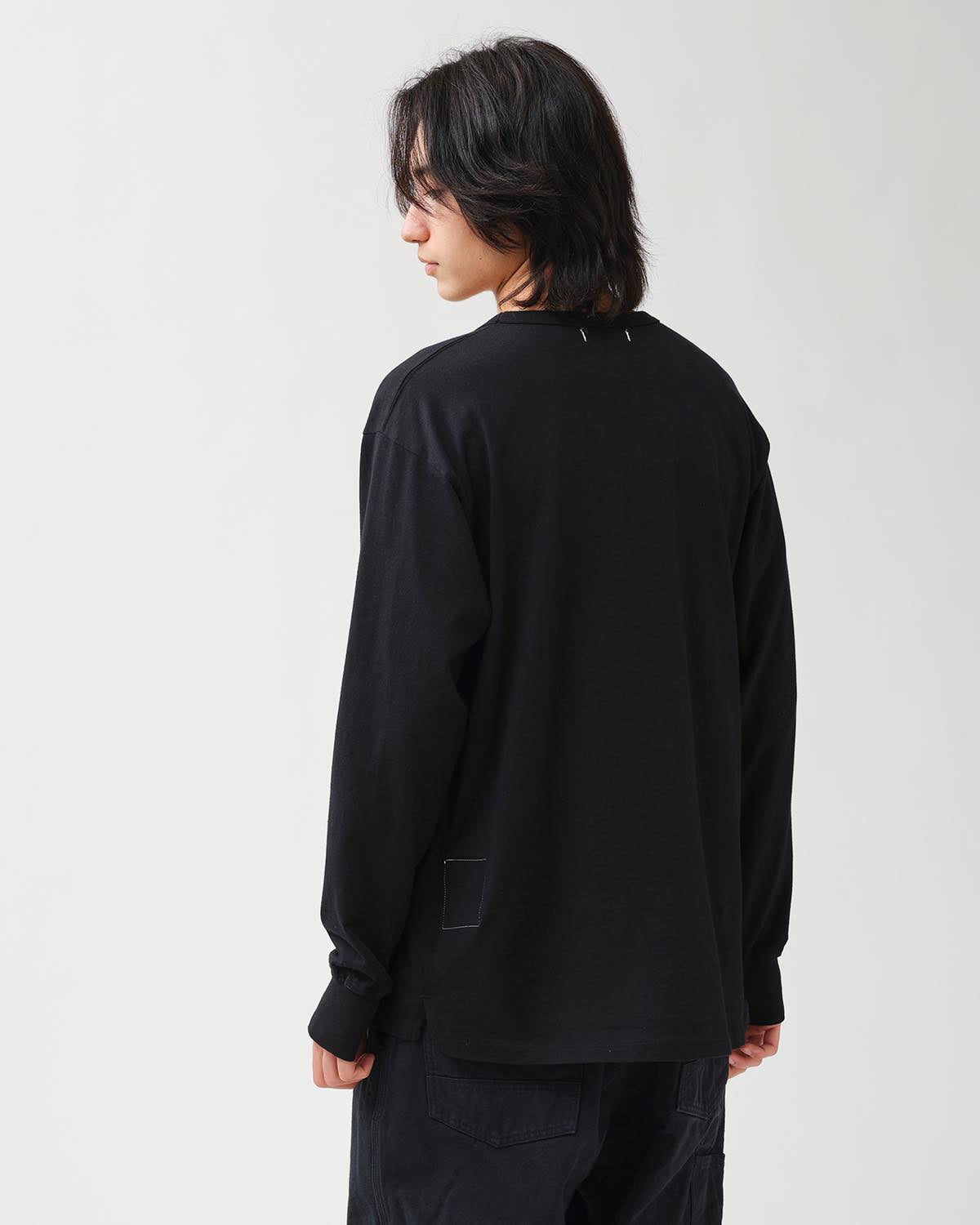 DWELLER L/S TEE COTTON JERSEY