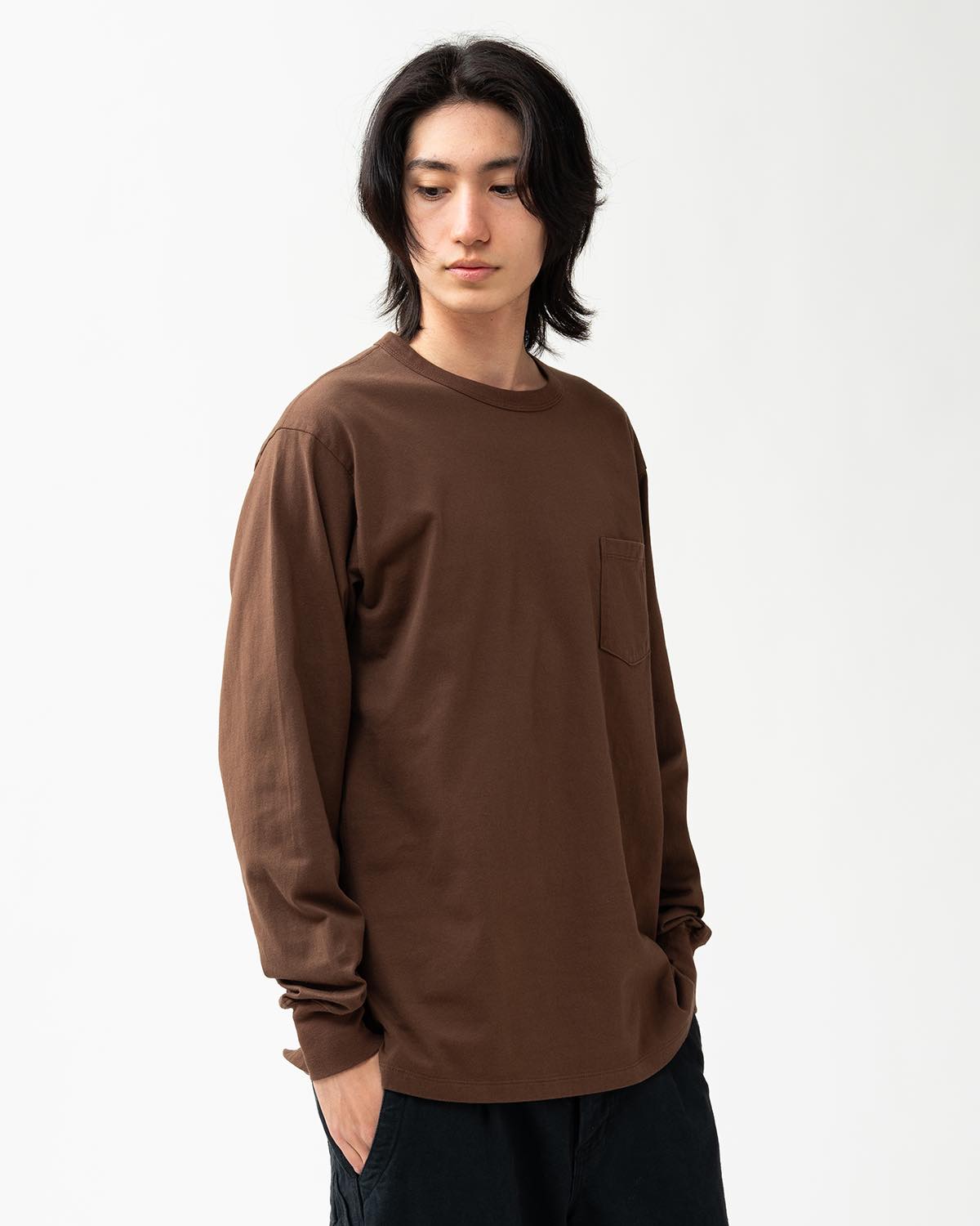 DWELLER L/S TEE COTTON JERSEY