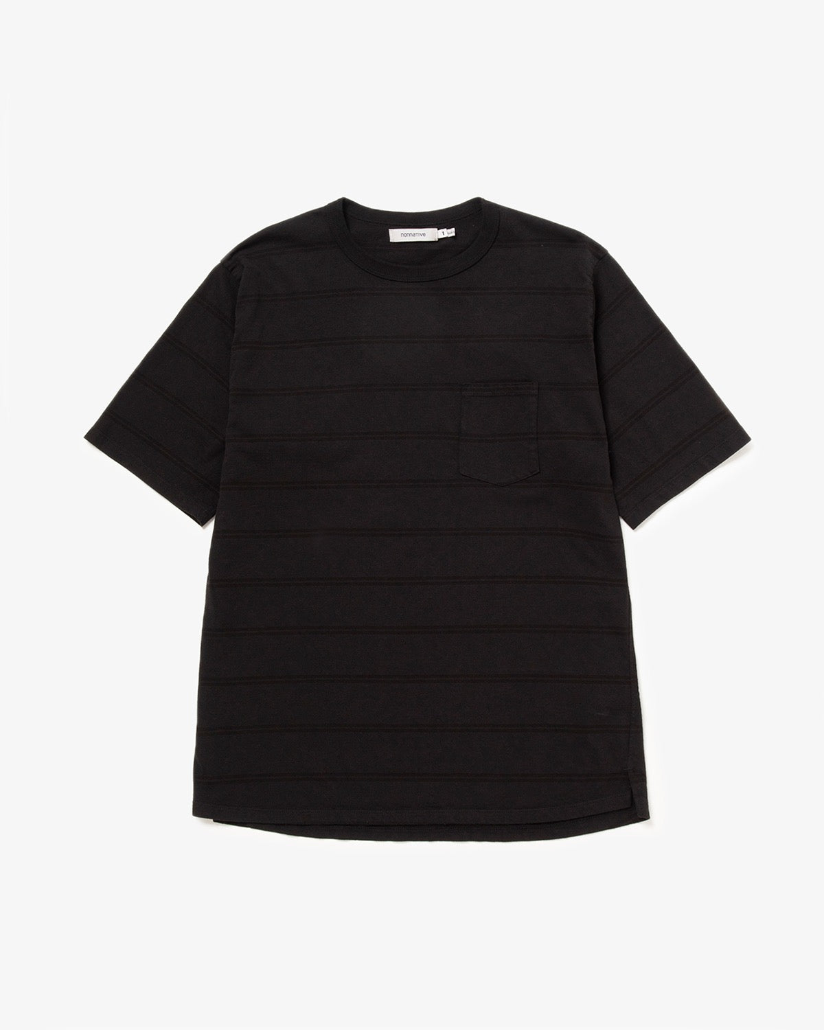 DWELLER S/S TEE COTTON JERSEY BORDER