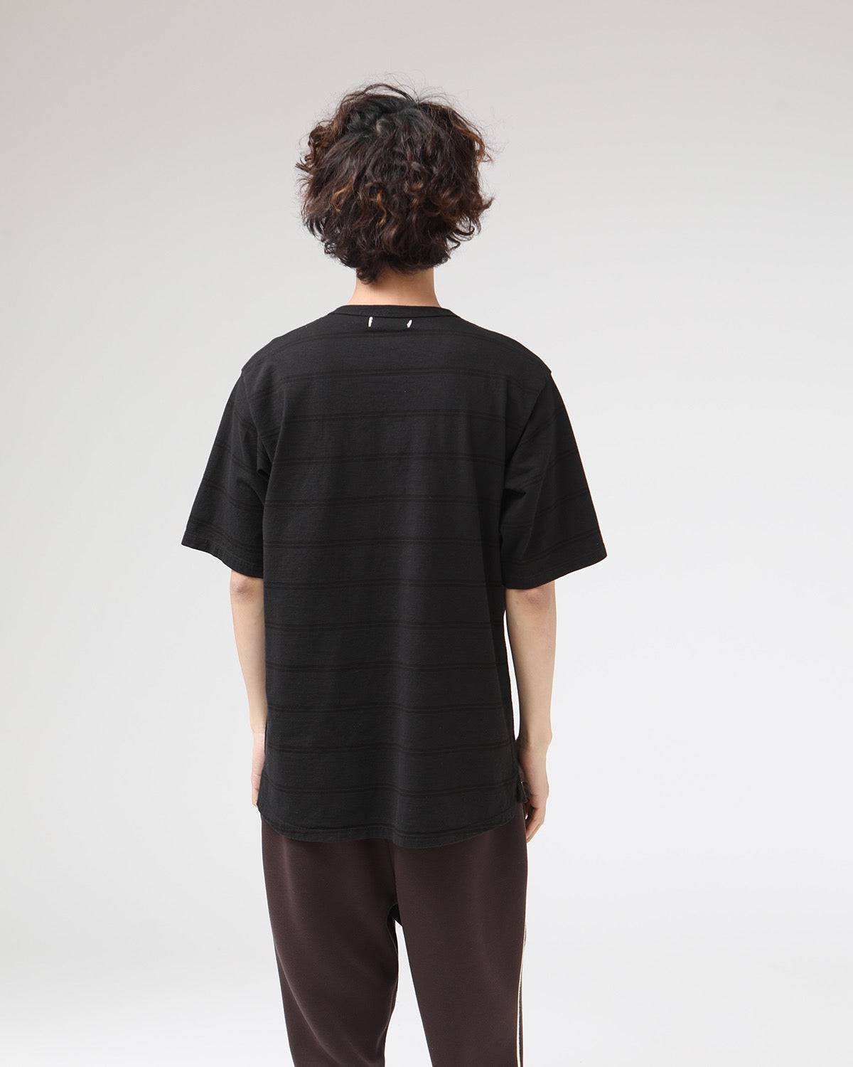 DWELLER S/S TEE COTTON JERSEY BORDER