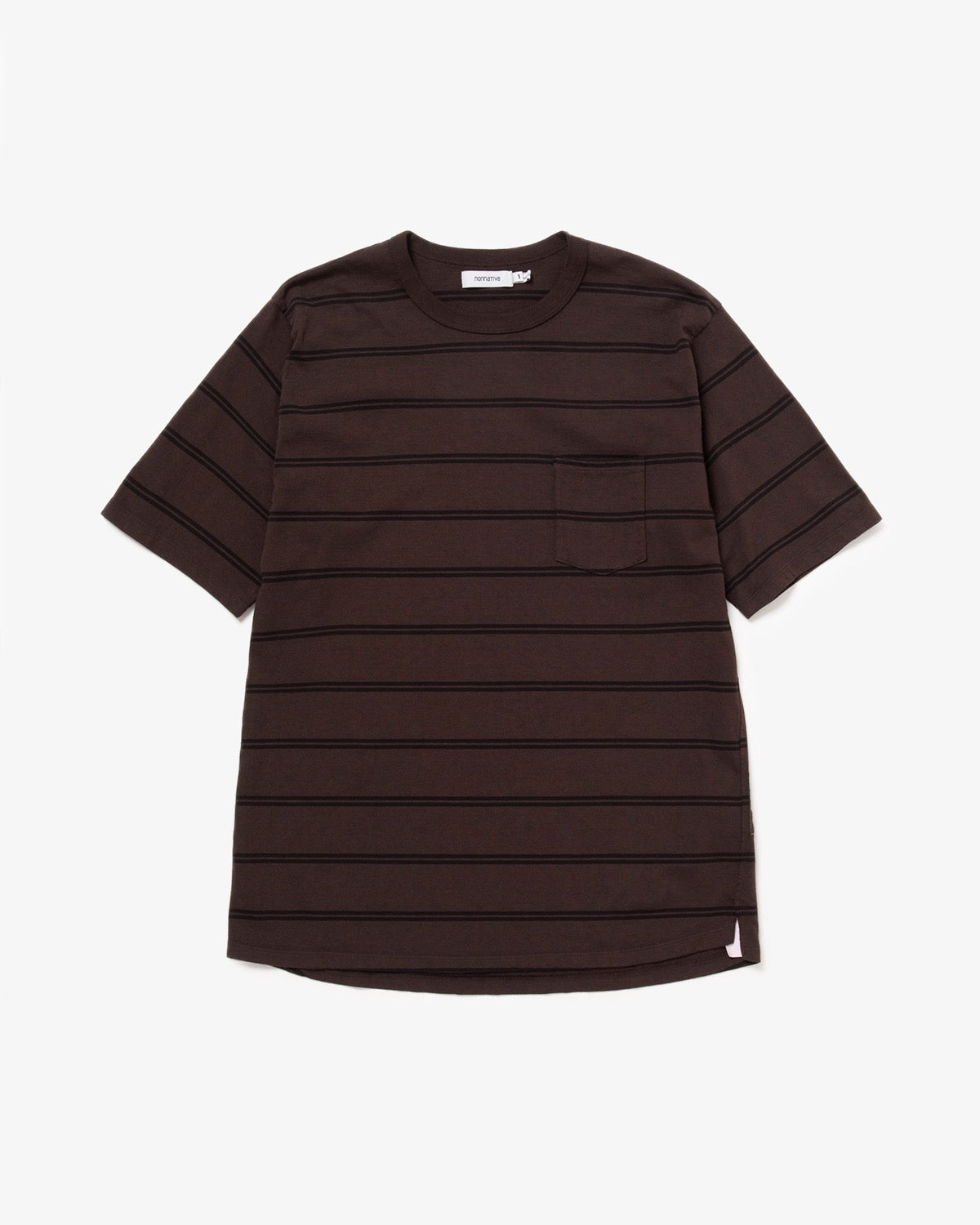 DWELLER S/S TEE COTTON JERSEY BORDER