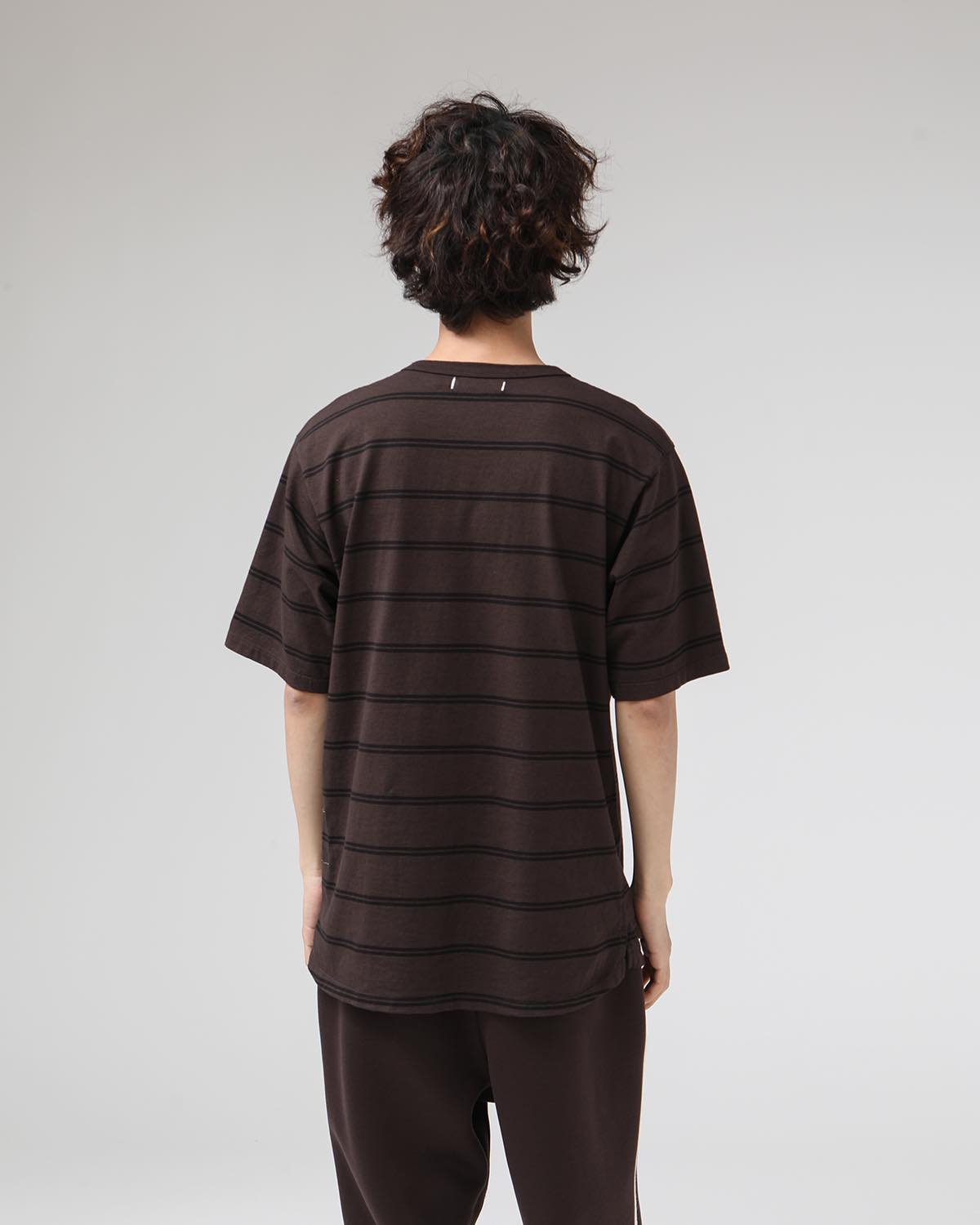 DWELLER S/S TEE COTTON JERSEY BORDER