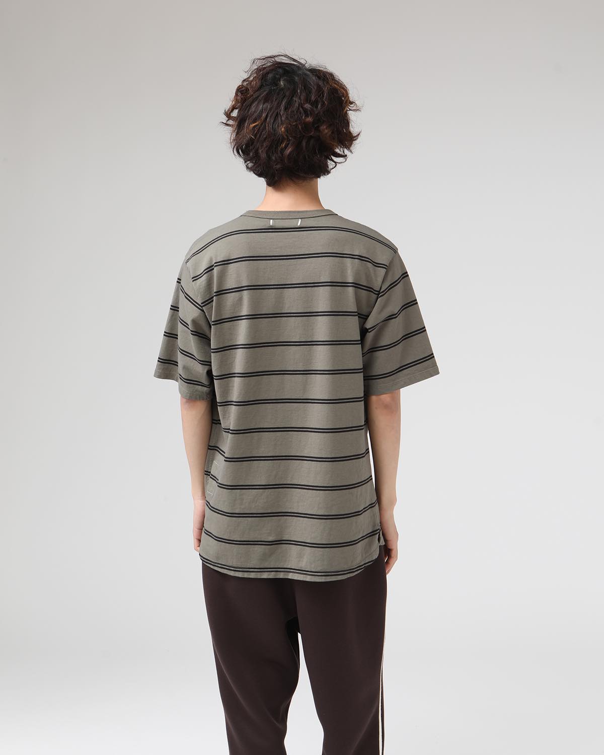 DWELLER S/S TEE COTTON JERSEY BORDER