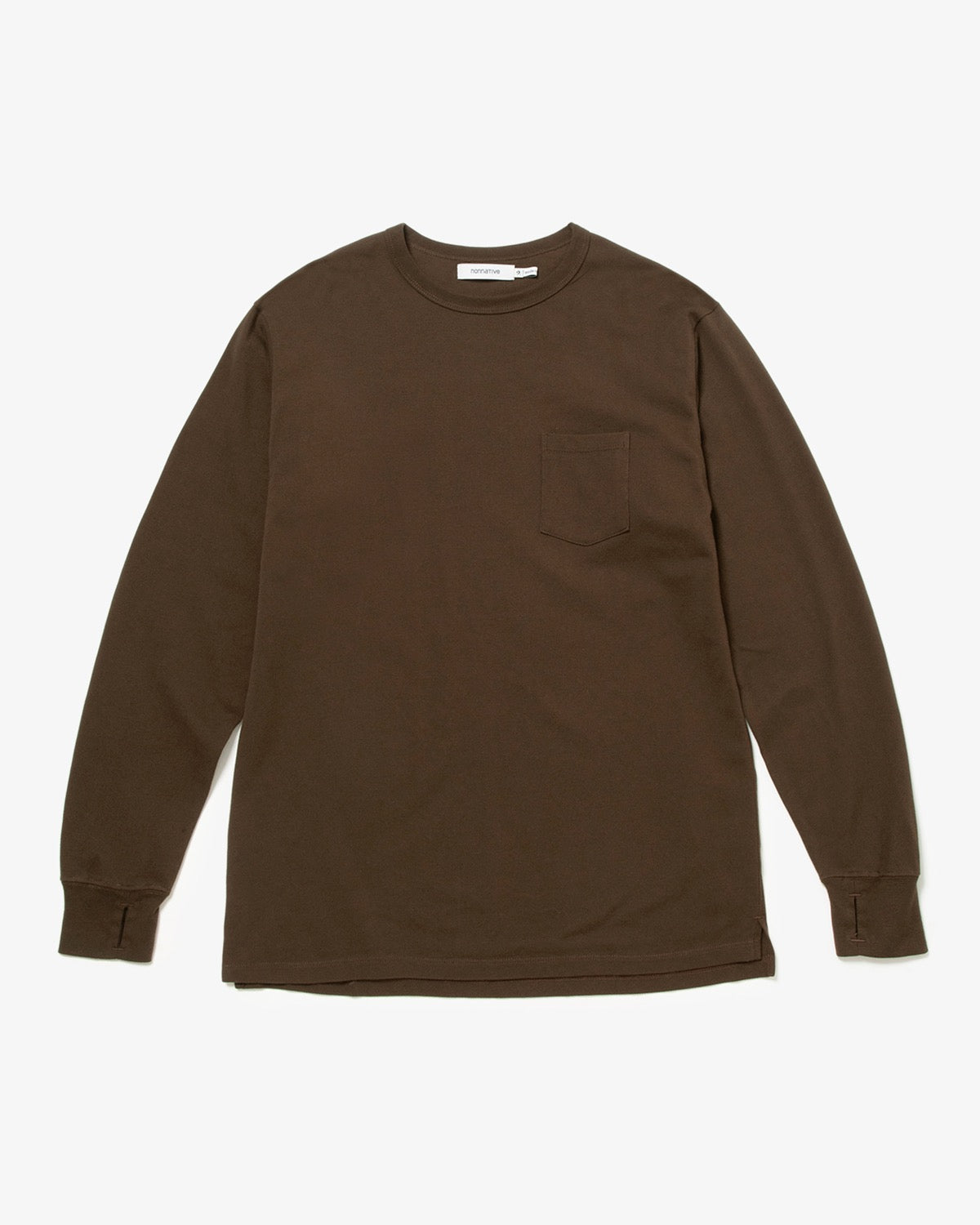 DWELLER L/S TEE COTTON PIQUE