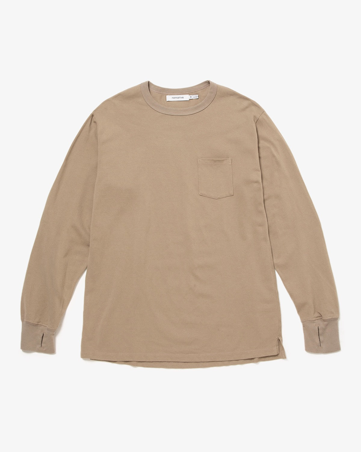 DWELLER L/S TEE COTTON PIQUE