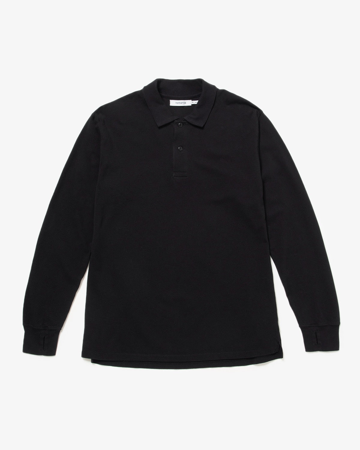 DWELLER L/S POLO SHIRT COTTON PIQUE