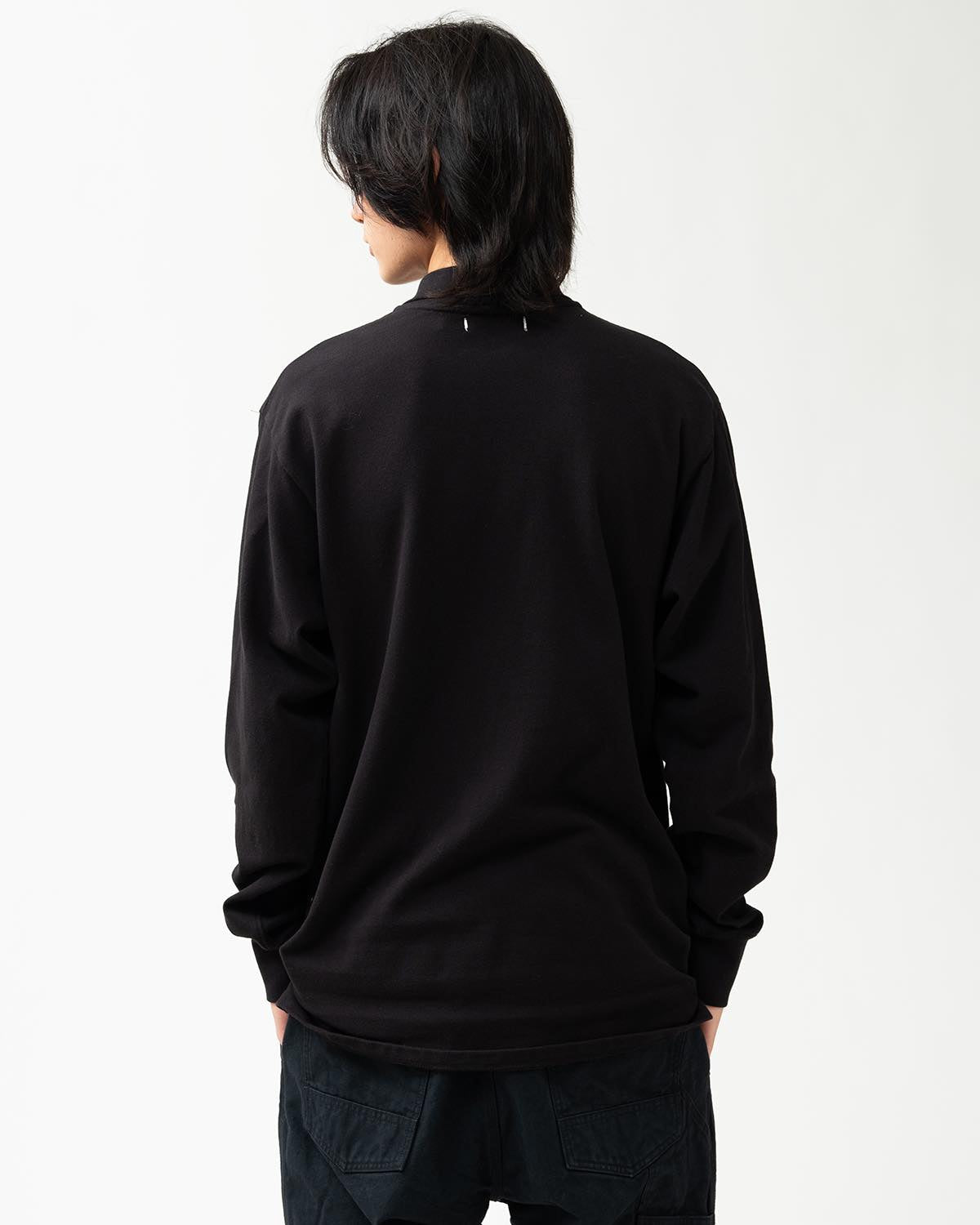 DWELLER L/S POLO SHIRT COTTON PIQUE