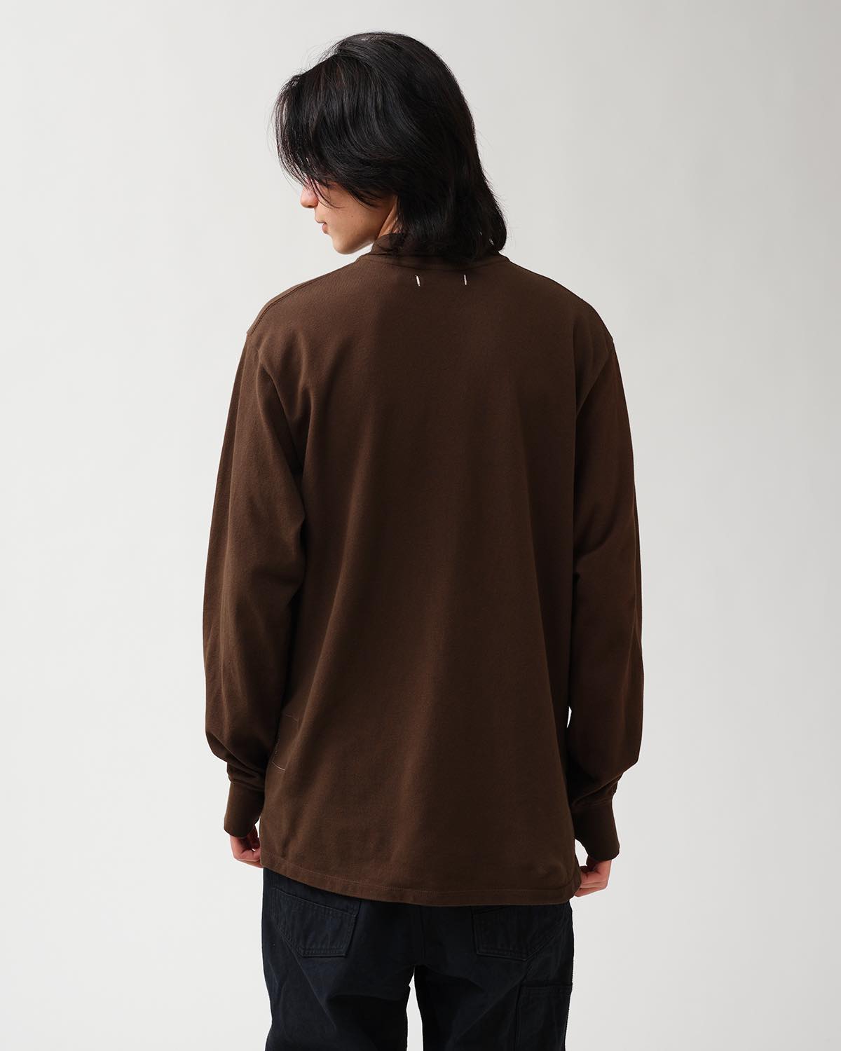 DWELLER L/S POLO SHIRT COTTON PIQUE