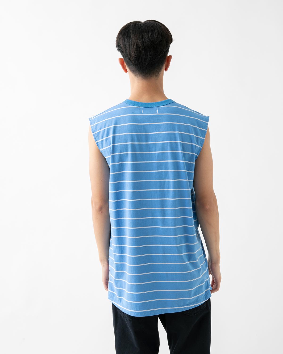 DWELLER N/S TEE BORDER COTTON JERSEY