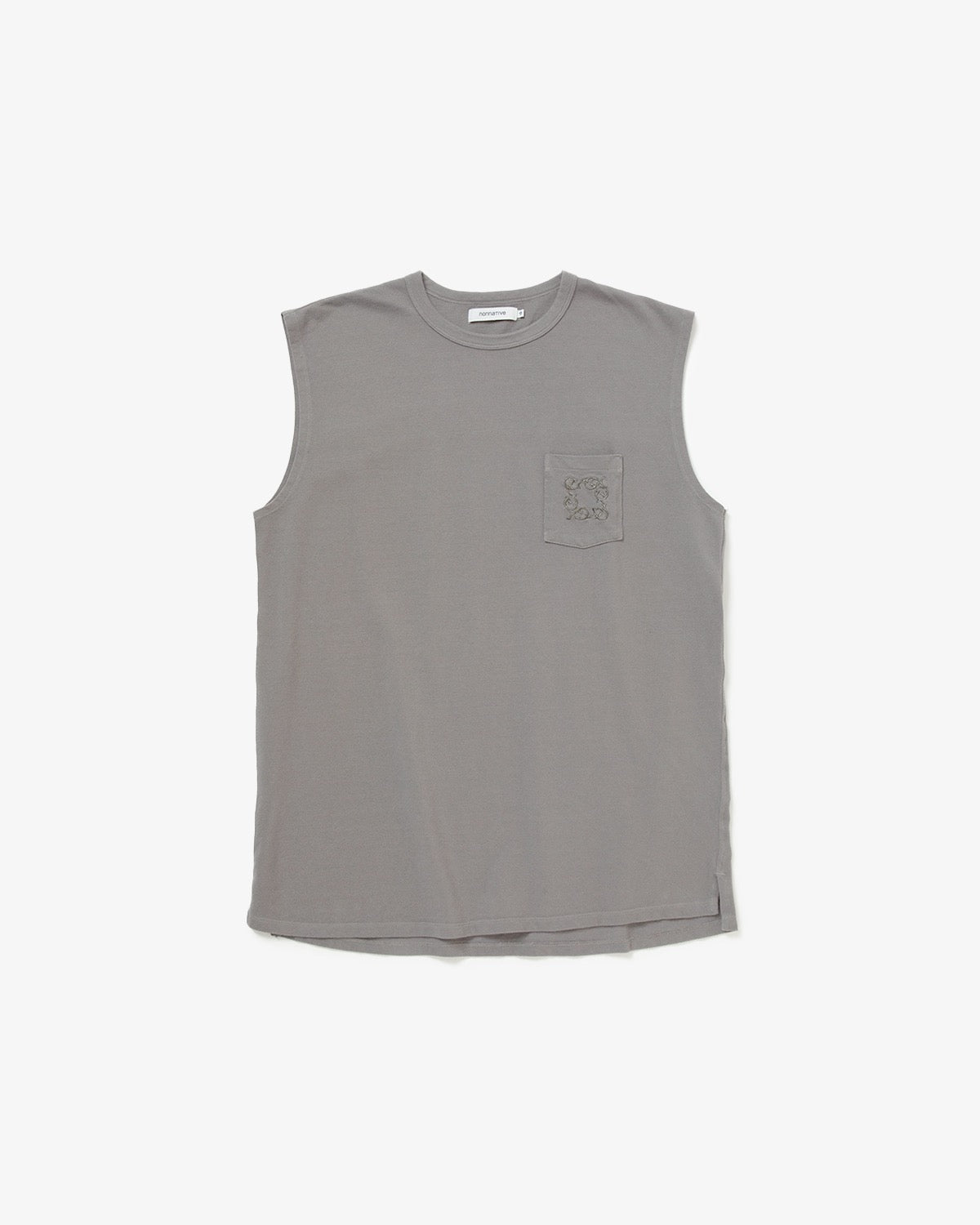 DWELLER N/S TEE COTTON PIQUE OVERDYED