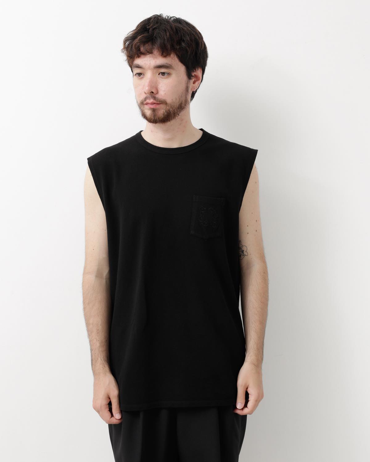 DWELLER N/S TEE COTTON PIQUE OVERDYED