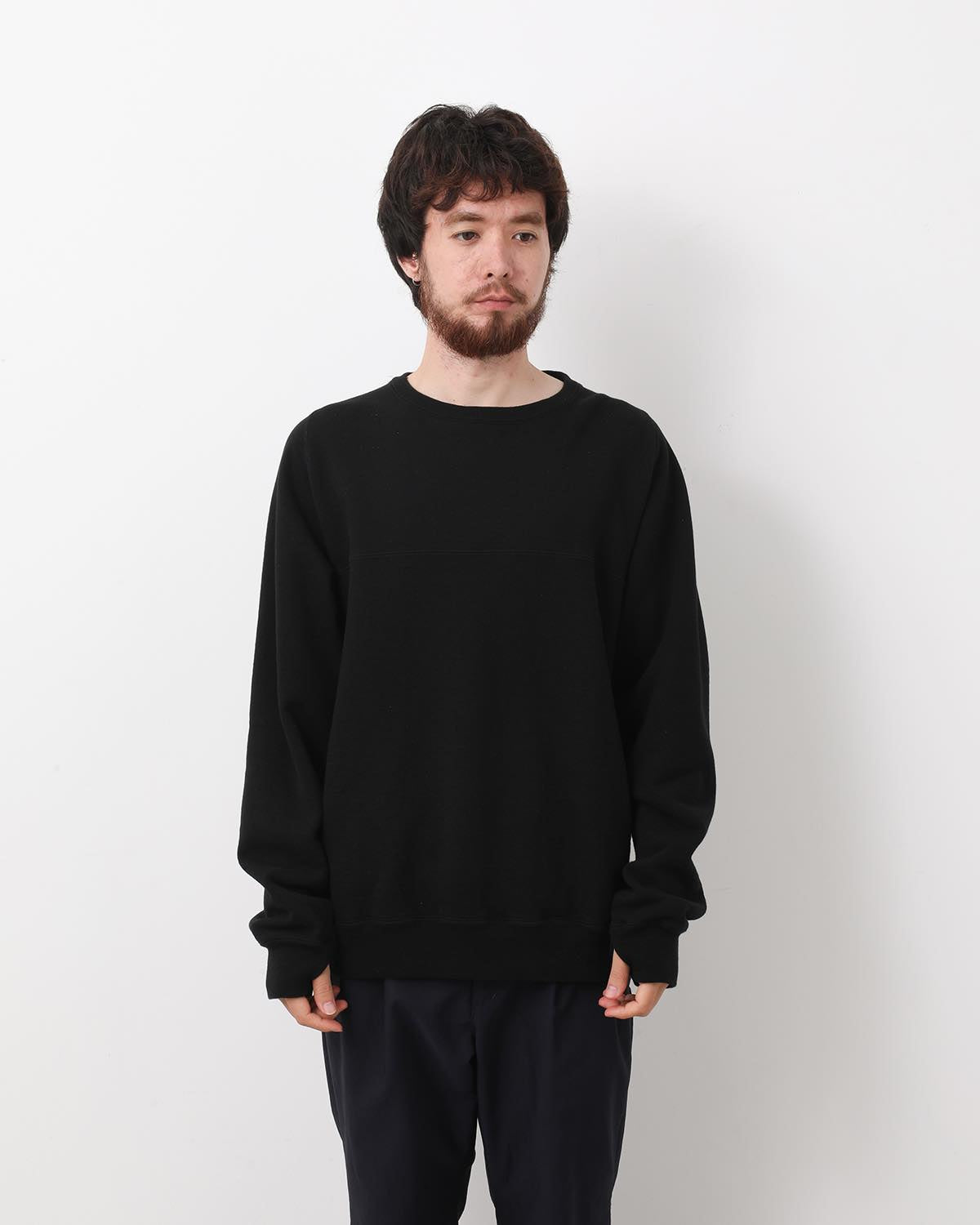 DWELLER CREW PULLOVER COTTON SWEAT