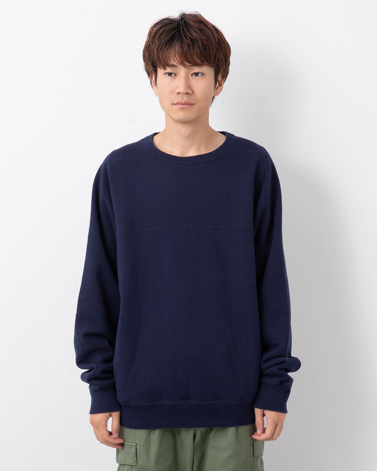 DWELLER CREW PULLOVER COTTON SWEAT