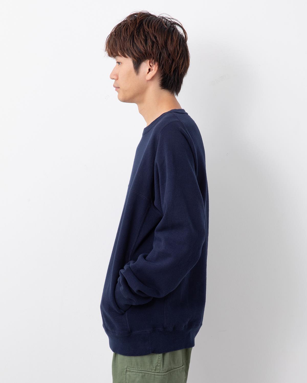 DWELLER CREW PULLOVER COTTON SWEAT