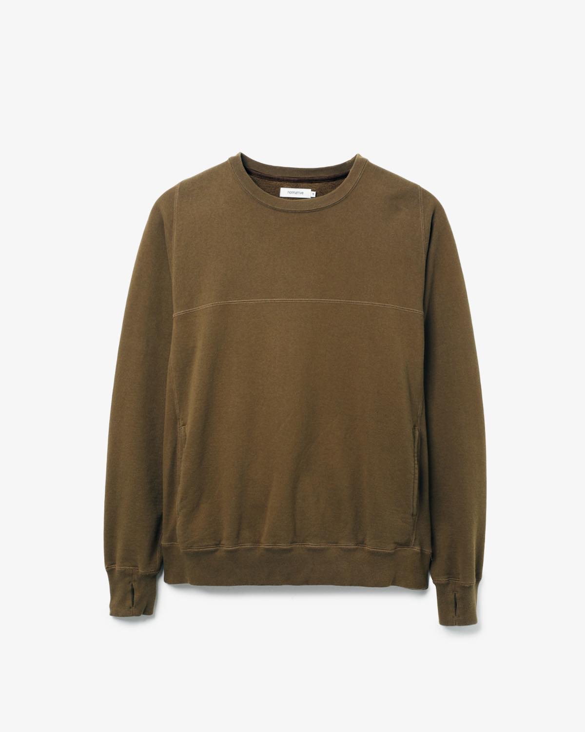 DWELLER CREW PULLOVER COTTON SWEAT