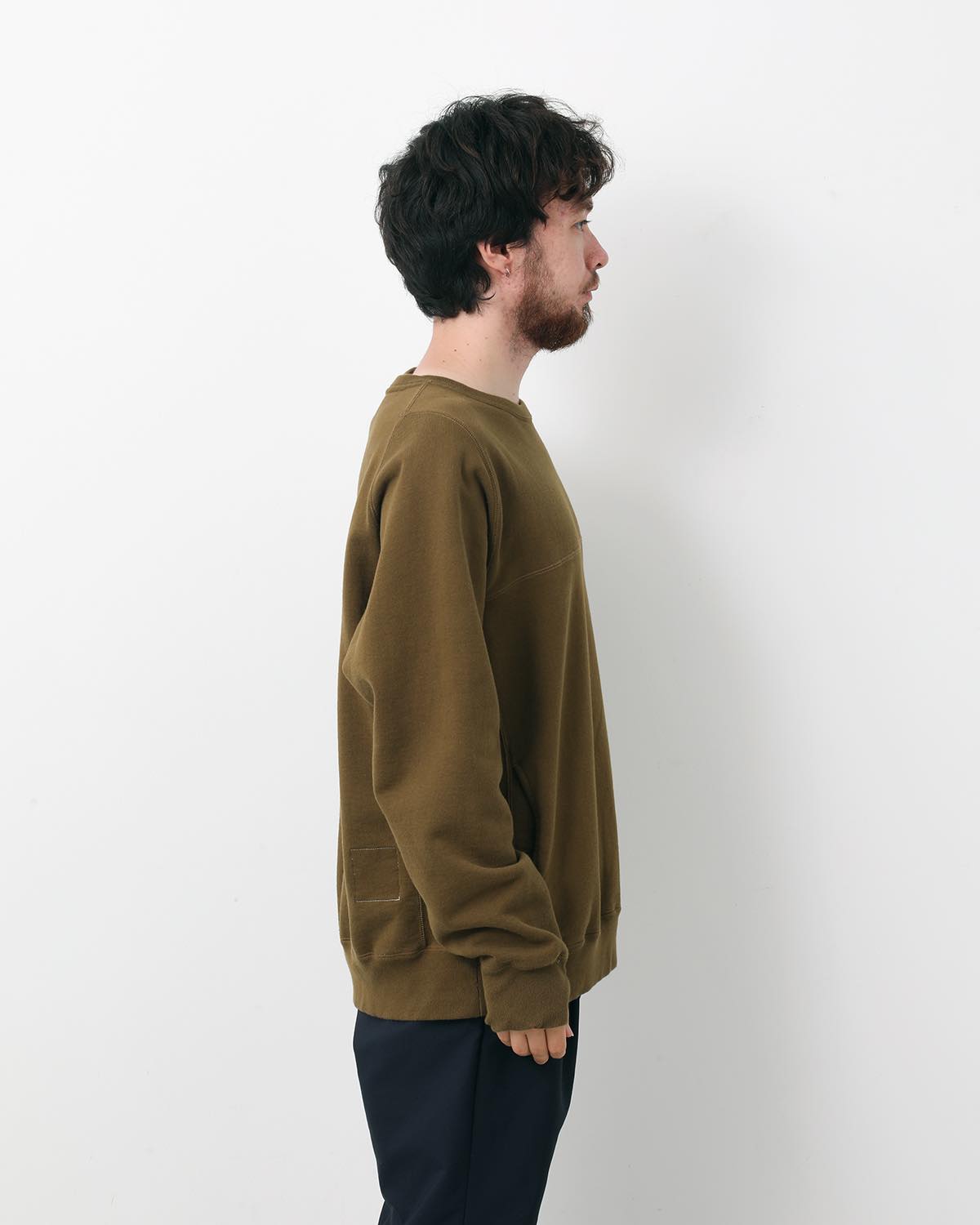 DWELLER CREW PULLOVER COTTON SWEAT