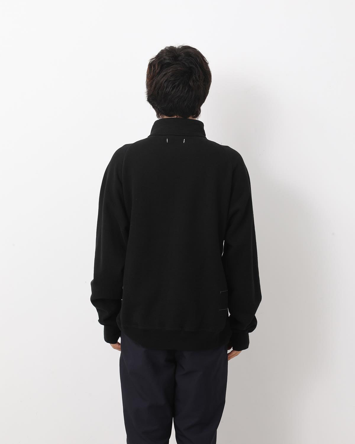 MARINER HALF ZIP PULLOVER COTTON SWEAT